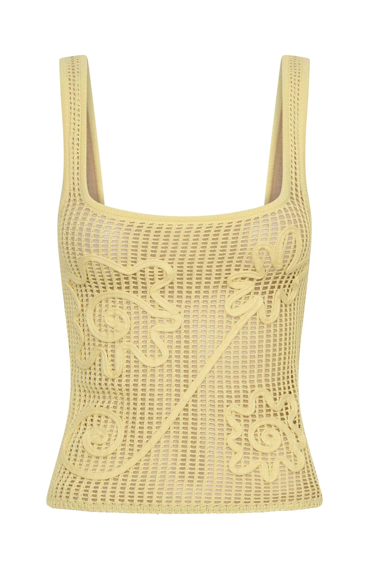 Living Loud Knit Top Lemon